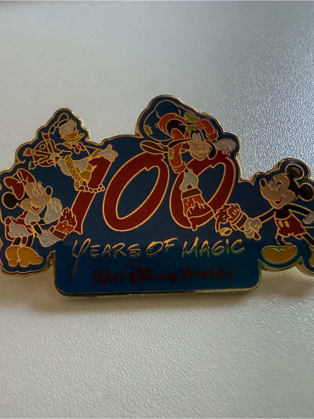 Disney 100 Years of Magic Enamel Pin - Fab 4